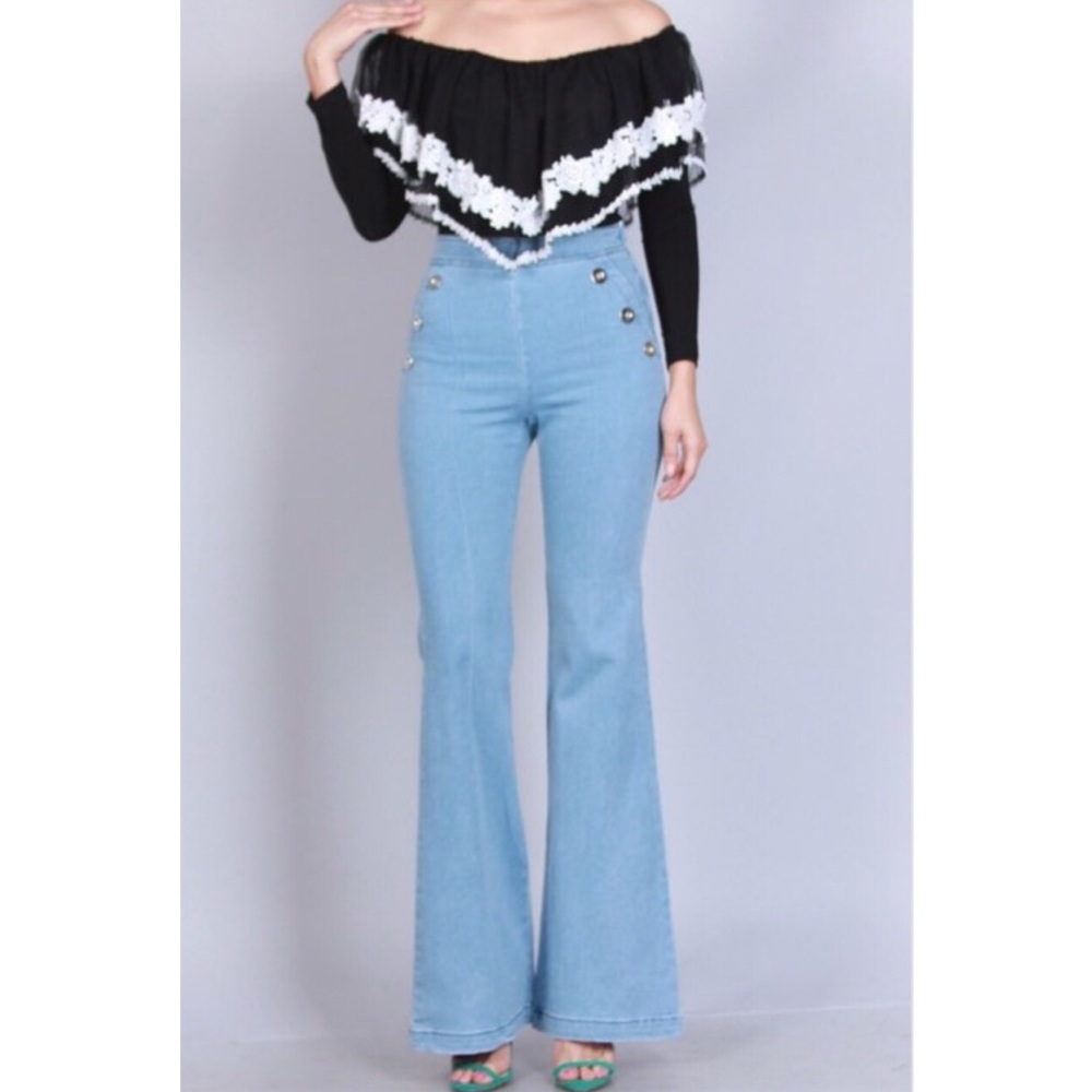 HIGH WAIST WIDE LEGS PANTS